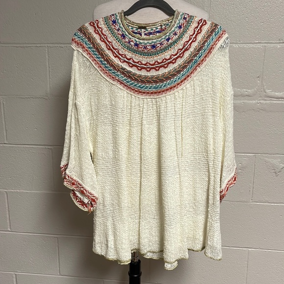 Free People knit swing top. Size XS - Picture 1 of 6